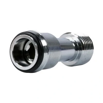 Image of Bag of 2 50mm Chrome Radiator Tail Extension (Known as Valve Extension/Radiator Extensions Also Available in 50mm, 60mm and 70mm Long)