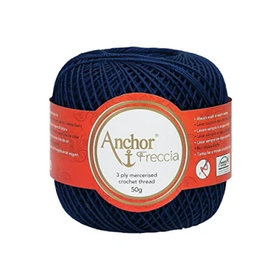 Image of Anchor 4771006 00150 Crochet Yarn, 100% Cotton, 150, Thickness 6, 88 g
