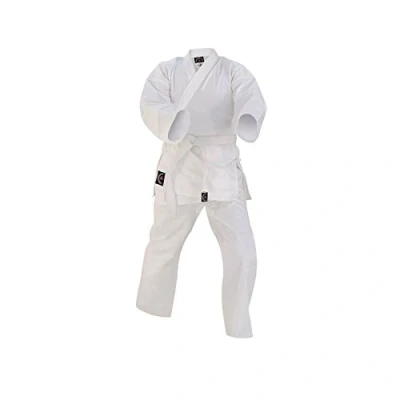 Image of Prime Leather Kids Karate Uniform Suit Martial Arts Poly Cotton 6 Oz White Colour 000 to 3 Sizes (2/150)