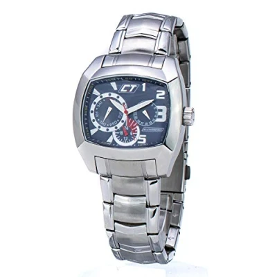 Image of Chronotech Mens Analogue Quartz Watch with Stainless Steel Strap CC7049M 03M