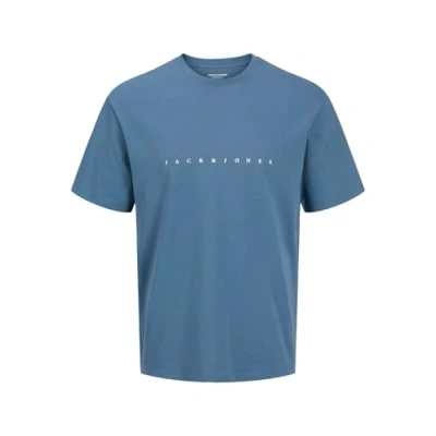 Image of JACK&amp;JONES PLUS Men&#039;s Jjestar Jj Tee Ss Noos Pls T Shirt, Oceanview, 3XL