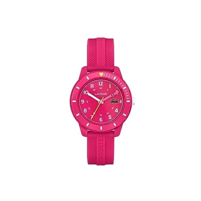 Image of Lacoste Analogue Quartz Watch for Kids Mini Tennis Collection with Pink Silicone Bracelet 2030054