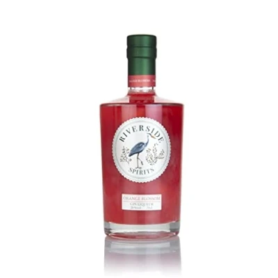 Image of Riverside Spirits Orange Blossom Shimmer Gin Liqueur, 70 cl