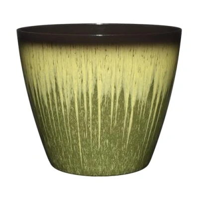 Image of Classic Home and Garden Planter, Resin, Willow Green, Vogue 8&quot;
