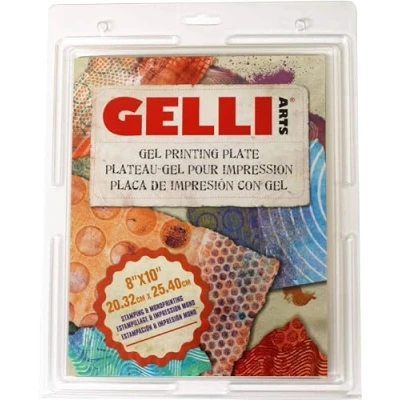 Image of Gelli Arts GL8X10 8&quot;x10&quot; Plate, Multicolour