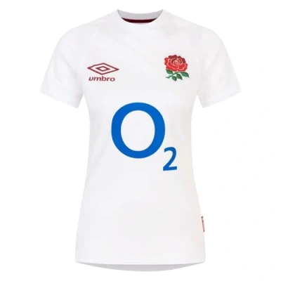 Image of 2023 2024 England Rugby Home Replica Shirt (Womens), XL Size 16 (38&quot; Chest) 96.5cm