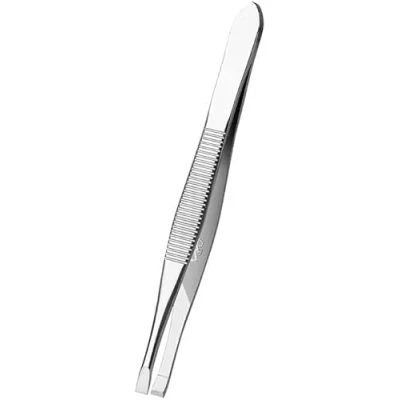 Image of BKG Professional Stainless Steel Slant Tip Tweezerette Tweezer