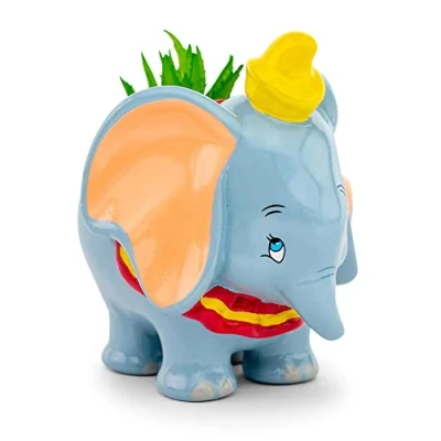 Image of Disney Dumbo 4 Inch Mini Planter With Artificial Succulent