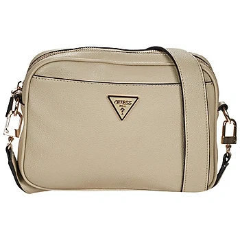 Image of Guess MERIDIAN women&#039;s Shoulder Bag in Beige