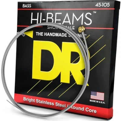 Image of DR Strings Hi Beam Round Core Bass Medium Short Scale