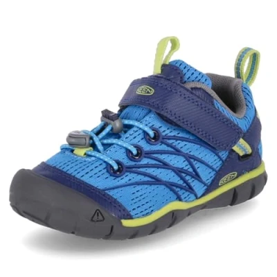 Image of KEEN Chandler CNX Sneakers, Brilliant Blue/Blue Depths, 5 UK