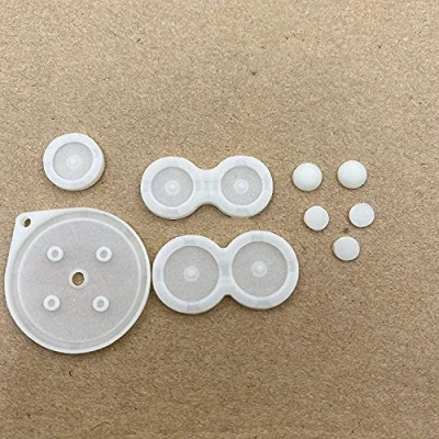 Image of Luminous Conductive Rubber Pads Replacement for GBA SP Gameboy Advance Glow in The Night