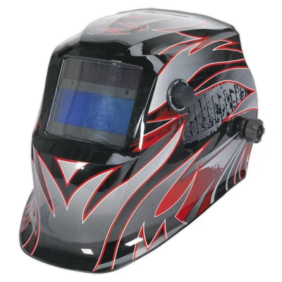 Image of Sealey Welding Helmet Auto Darkening, Shade 9 13
