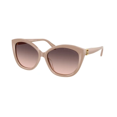 Image of Ralph Lauren Sunglasses, Women&#039;s, Size: 57, Solid nude