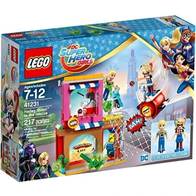 Image of LEGO DC Super Hero Girls 41231 Harley Quinn to the Rescue