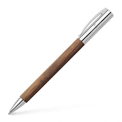 Image of Faber Castell Ambition Walnut Wood Ballpoint Pen