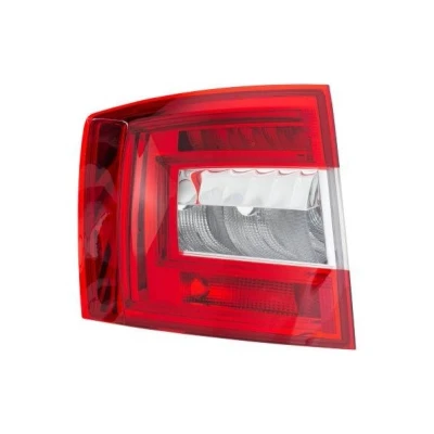 Image of 5E9945095B, 5E9945111B Rear light HELLA 9EL 354 848 011 Left P21W, PY21W, H21W without bulbs bulb holder SKODA: Octavia 3 Combi