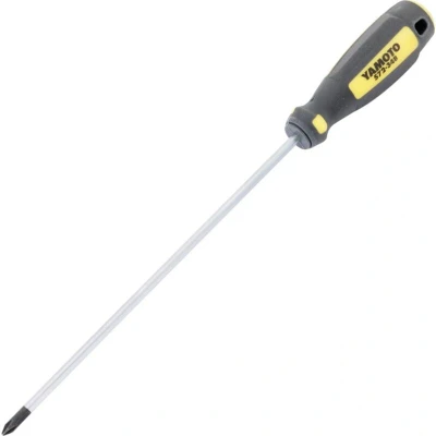 Image of Yamoto Tri line Phillips Screwdriver, No.1 Tip, 200mm Blade