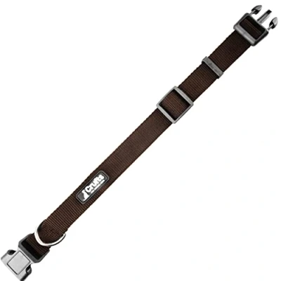 Image of VFM/Crufts Medium Taupe Nylon Collar For Dogs