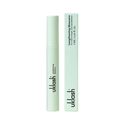 Image of UKLASH Lengthening Mascara (Mascara) Black, Extra Black Pigmented, Water Resistant, Vegan Friendly, Paraben Free, Cruelty Formula with Double Sided Silicone Wand
