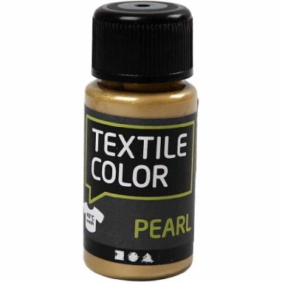 Image of Creativ Full Coverage Fabric Paint, Gold, One Size