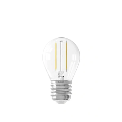 Image of CALEX LED Filament P45 240V 2W (25W eq.) E27 2700K Clear
