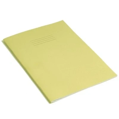 Image of RHINO A4 Exercise Book, 64 Page, F8M (Pack of 10). Yellow Cover., VEX677 565 4