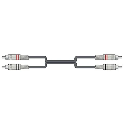 Image of Chord 2 x RCA Male Connector to Connectors 3.0m