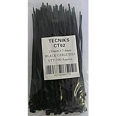 Image of 32x Simply Pack of 100 160mm x 4.8mm Cable Tie CT02