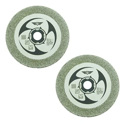 Image of 2 x TopsTools CS76D_2A 76mm 10mm Bore Diamond Tipped Saw Blades Compatible with Bosch GWS 12 V 76 Milwaukee M12FCOT Parkside PWSA lI Worx WX424 300W WA5030 WA5031 WA5032 WA5033