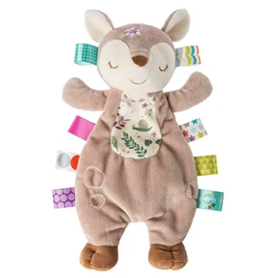 Image of Taggies Lovey Soft Toy, 28 Centimetres, Flora Fawn