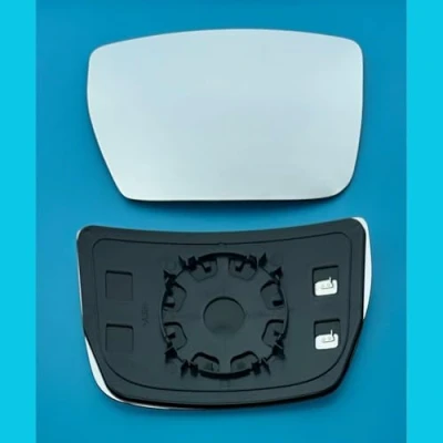 Image of Door Wing Mirror Glass Fits to IVECO Daily Reg 2006 2014 Heated Base Plate Left &amp; Right Hand Side Van Repalcement (Left)