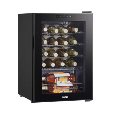 Image of Baridi Wine Cooler/Fridge, Digital Touchscreen Controls, LED Light, 20 Bottle Black
