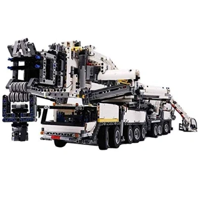 Image of PEXL Technic Liebherr LTM 11200 Crane, 7692 Pieces Blocks Large Custom MOC Set, Building Set Compatible with Lego