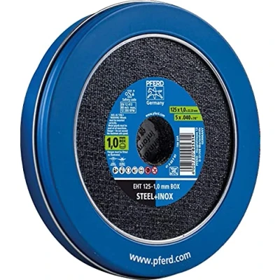 Image of Pferd 69121041 Angle Grinder Cutting Disc EHT Box (Pack of 10) 125 x 1.0 mm