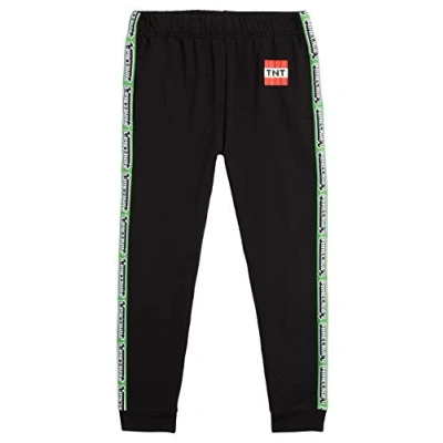 Image of Minecraft Zip Up Hoodie or Joggers Mix and Match, (Black Joggers, 11/12 years)