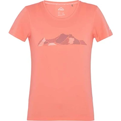 Image of McKinley Women&#039;s Rakka T shirt Women s shirt, Red, 40 UK