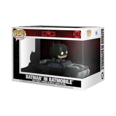 Image of Funko Pop! Ride Super Deluxe: Batman Collectable Vinyl Figure Gift Idea Official Merchandise Toys for Kids &amp; Adults Movies Fans Model Collectors and Display