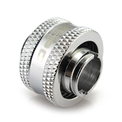 Image of XSPC G1/4&quot; Compression Fitting V2 for 7/16&quot; Id 5/8&quot; Od 16/11mm Tubing Chrome