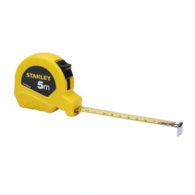 Image of Stanley STHT36127 812 Plastic 5m Tape (Yellow)