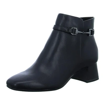 Image of TAMARIS Women&#039;s Damen 1 25341 41 Ankle Boot, Black Gunmetal, 3 UK