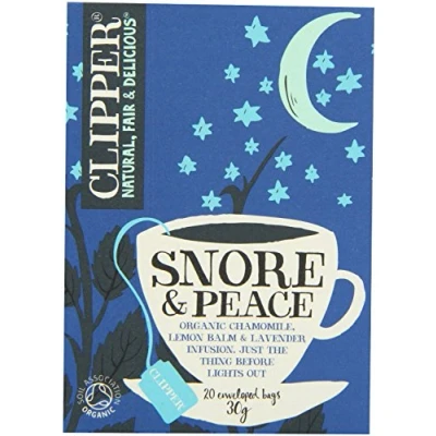 Image of (10 PACK) Clipper Snore &amp; Peace 20 Bag 10 PACK BUNDLE