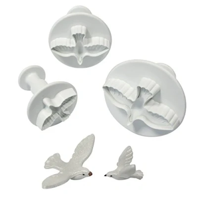 Image of PME DV1010 Dove Plunger Cutters, Small, Medium, Large Sizes, Set of 3