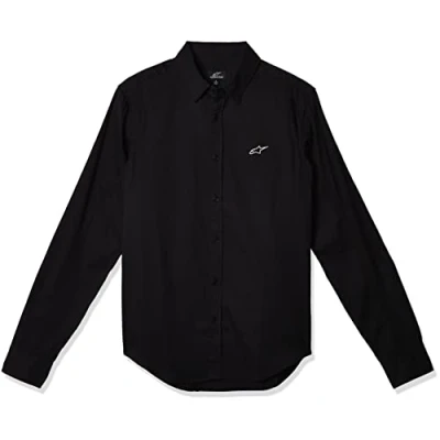 Image of Alpinestars Men&#039;s Ambition Ii Shirt Casual (Black 10), Small (Size: S)