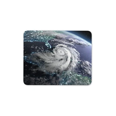 Image of Awesome Hurricane Mouse Mat Pad Space Earth Florida Gift PC Computer #8724