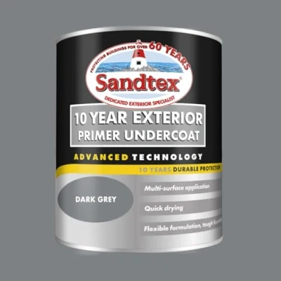 Image of SANDTEX 10 YEAR QD PRIMER UNDERCOAT DARK GREY 750ML
