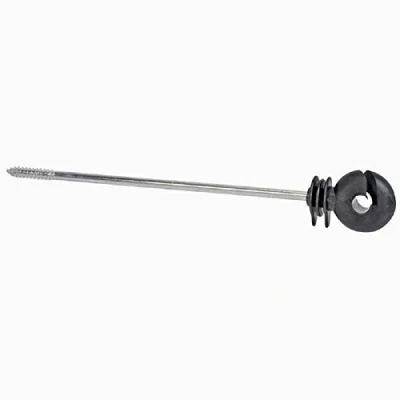 Image of OFFSET RING INSULATORS 220MM ELECTRIC FENCING UV PROTECTED WIRE PADDOCK X 50