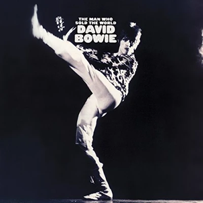 Image of David Bowie (The Man Who Sold the World Album Cover Canvas Print, Multi Coloured, 40 x 40cm