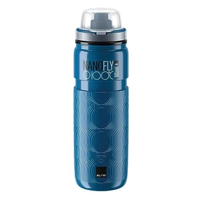 Image of Elite Nano Fly 0 100, with MTB cap, thermal 4 hour, blue 500 ml