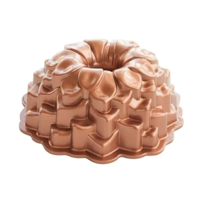 Image of Nordic Ware Bundt Tin Blossom Copper 26 cm / 2.4 Liter